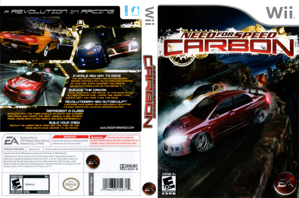 need for speed carbon serial